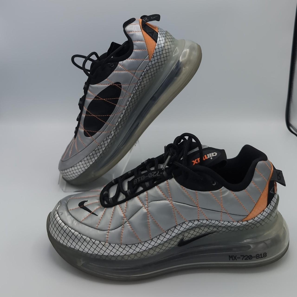 ***Sold*** Nike Silver and Black Air Max Sneakers